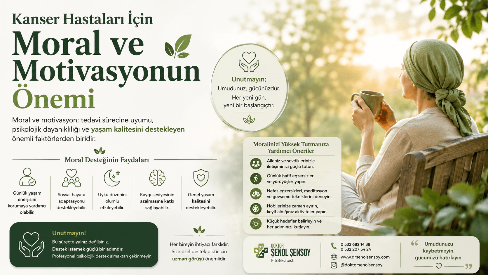 Kanser Hastaları İçin Moral ve Motivasyonun Önemi
